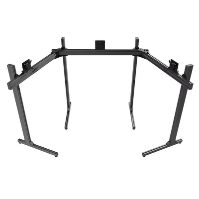 Freestanding Triple TV & Monitor Stand [Up to 50" TV or 45" Curved Ultrawide]