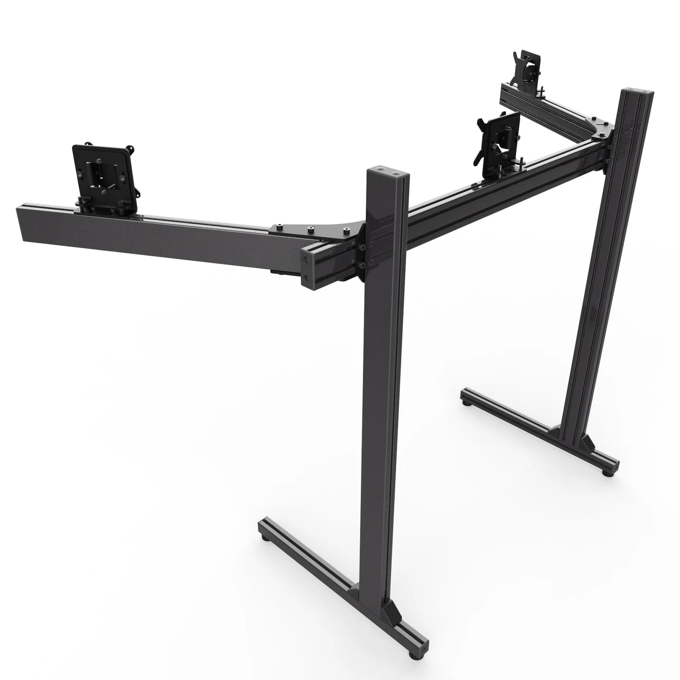 Freestanding Triple Monitor Stand [Up to 43" Monitor]