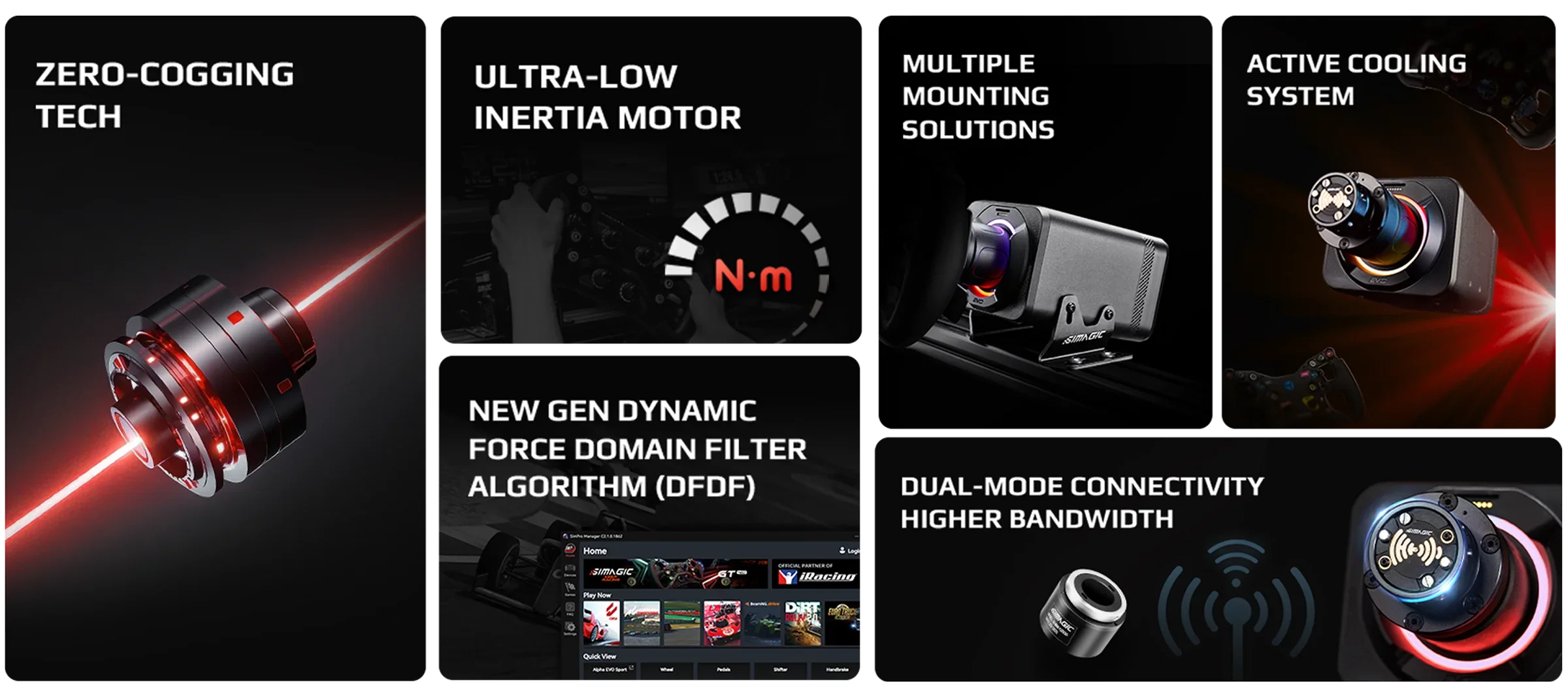 Simagic Alpha EVO Sport - 9nm Wheelbase